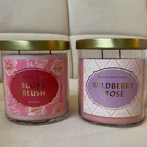 2 OpalHouse Scented Soy Candles